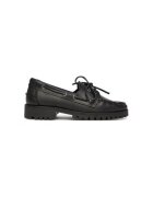Bronx Mocasini dama 66548-H - Piele naturala - Negru