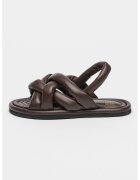 Bronx Sandale de piele Har-Perr - Maro cognac