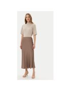 Bruuns Bazaar Pulover dama BBW4521 - Viscoza/Poliamida - Bej - Bej