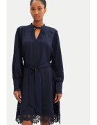 Bruuns Bazaar Rochie dama - 304453748 - Poliester reciclat - Albastru - Albastru