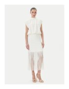 Bruuns Bazaar Rochie dama BBW4432 - Poliester/Elastan - Alb - Alb