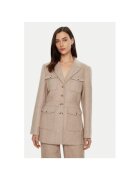 Bruuns Bazaar Sacou dama - 304453762 - Poliester/Lana - Bej - Bej
