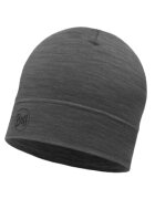 Buff Caciula din lana lightweight model Solid Grey pentru Adulti