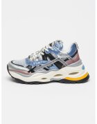 Buffalo Pantofi sport cu model Triplet Hollow - Albastru lavanda/Argintiu