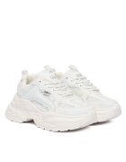 Buffalo Pantofi sport dama - piele ecologica - albi