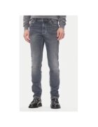 Bugatti Pantaloni barbati 3108D 76671C - Bumbac/Lyocell - Gri - Gri