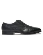 Bugatti Pantofi barbati 304601569 - Piele naturala - Negru - Negru