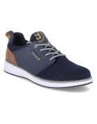 Bugatti Pantofi sport barbati - Colby - Piele intoarsa - Albastru