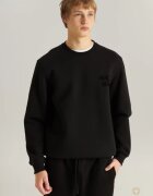Bumbacel 100 COTTON Hanorac din bumbac cu flis pentru barbati - Negru