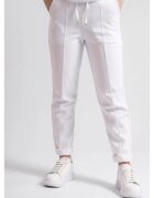 Bumbacel 100 COTTON Pantaloni din bumbac pentru dame - Alb
