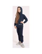 Bumbacel 100 COTTON Pantaloni lungi din bumbac - pentru fete - Albastru