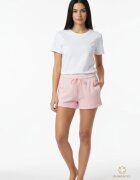 Bumbacel 100 COTTON Pantaloni scurti cu buzunare si snur - din bumbac - pentru dame