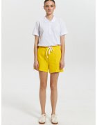 Bumbacel 100 COTTON Pantaloni scurți de vară pentru dame - Galben