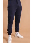 Bumbacel 100 COTTON Pantaloni sport cu snur si manseta elastica pentru barbati