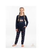 Bumbacel 100 COTTON Pijama cu imprimeu - pentru fete - din bumbac