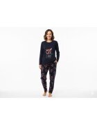 Bumbacel 100 COTTON Pijamale din bumbac cu imprimeu tematic de Craciun - pentru dame