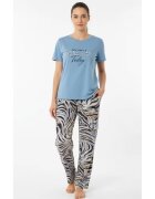 Bumbacel 100 COTTON Pijamale din doua piese - din bumbac - pentru dame
