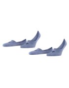 Burlington Set de sosete foarte scurte - 2 perechi - Albastru