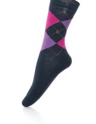 Burlington Sosete lungi cu model argyle Queen