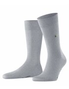 Burlington Sosete lungi din amestec de bumbac organic Lord - Gri deschis