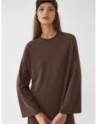 Busem Bluza dama - maneca lunga - maro cafeniu - jerseu - Maro