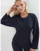 Busem Bluza dama mulata albastru marin - Bleumarin