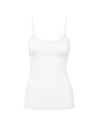 CALIDA Top uni cu bretele ajustabile - Alb optic