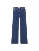 Calvin Klein Blugi dama inalt - albastru - bumbac/elastan - W25 L32