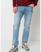 Calvin Klein Blugi drepti - Albastru deschis