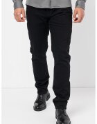 Calvin Klein Blugi uni slim fit cu talie medie - Negru