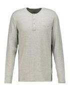 Calvin Klein Bluza de pijama din amestec de modal - Gri deschis melange