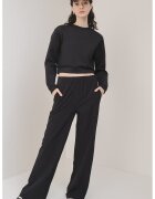 Calvin Klein Bluza de trening crop cu logo