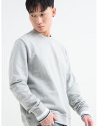 Calvin Klein Bluza de trening cu imprimeu logo - pentru fitness - Gri melange