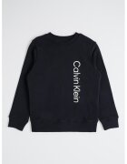 Calvin Klein Bluza de trening cu logo - Alb/Negru