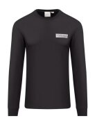 Calvin Klein Bluza din bumbac cu decolteu la baza gatului -