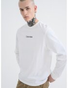 Calvin Klein Bluza lejera de bumbac - Alb