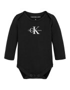 Calvin Klein Body din amestec de bumbac organic cu imprimeu logo - Negru