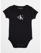 Calvin Klein Body din amestec de bumbac organic cu maneci scurte - Negru