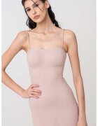 Calvin Klein Body modelator cu bretele detasabile - Bej inchis