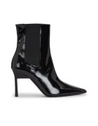 Calvin Klein Botine dama - - piele naturala - negru