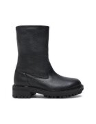 Calvin Klein Botine dama - piele naturala - negru -