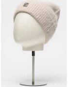 Calvin Klein Caciula din amestec de lana si lana alpaca cu ciucure - Maro nisip