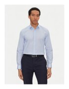 Calvin Klein Camasa Barbati - Albastru - 61% bumbac organic - 36% bumbac - 3% elastan -