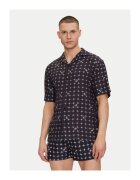 Calvin Klein Camasa Barbati - Swimwear - Negru - 100% viscoza - Negru