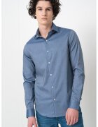 Calvin Klein Camasa slim fit - Albastru inchis