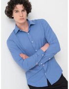 Calvin Klein Camasa slim fit cu mansete cu nasturi - Albastru prafuit