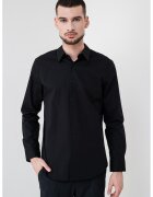 Calvin Klein Camasa slim-fit cu model uni