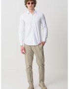 Calvin Klein Camasa slim fit din amestec de bumbac organic - Alb optic