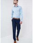 Calvin Klein Camasa slim-fit din amestec de bumbac organic - Albastru deschis