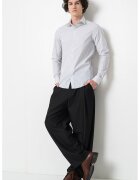 Calvin Klein Camasa slim fit - Gri deschis